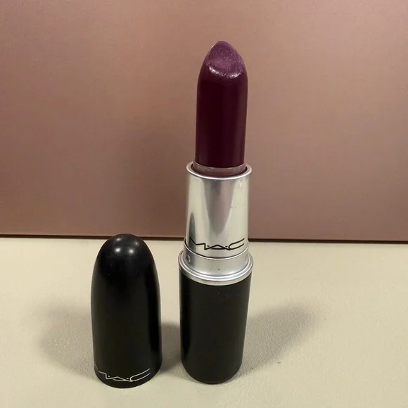Mac Rebel Lipstick-Deep Berry Color - Picture 3 of 5